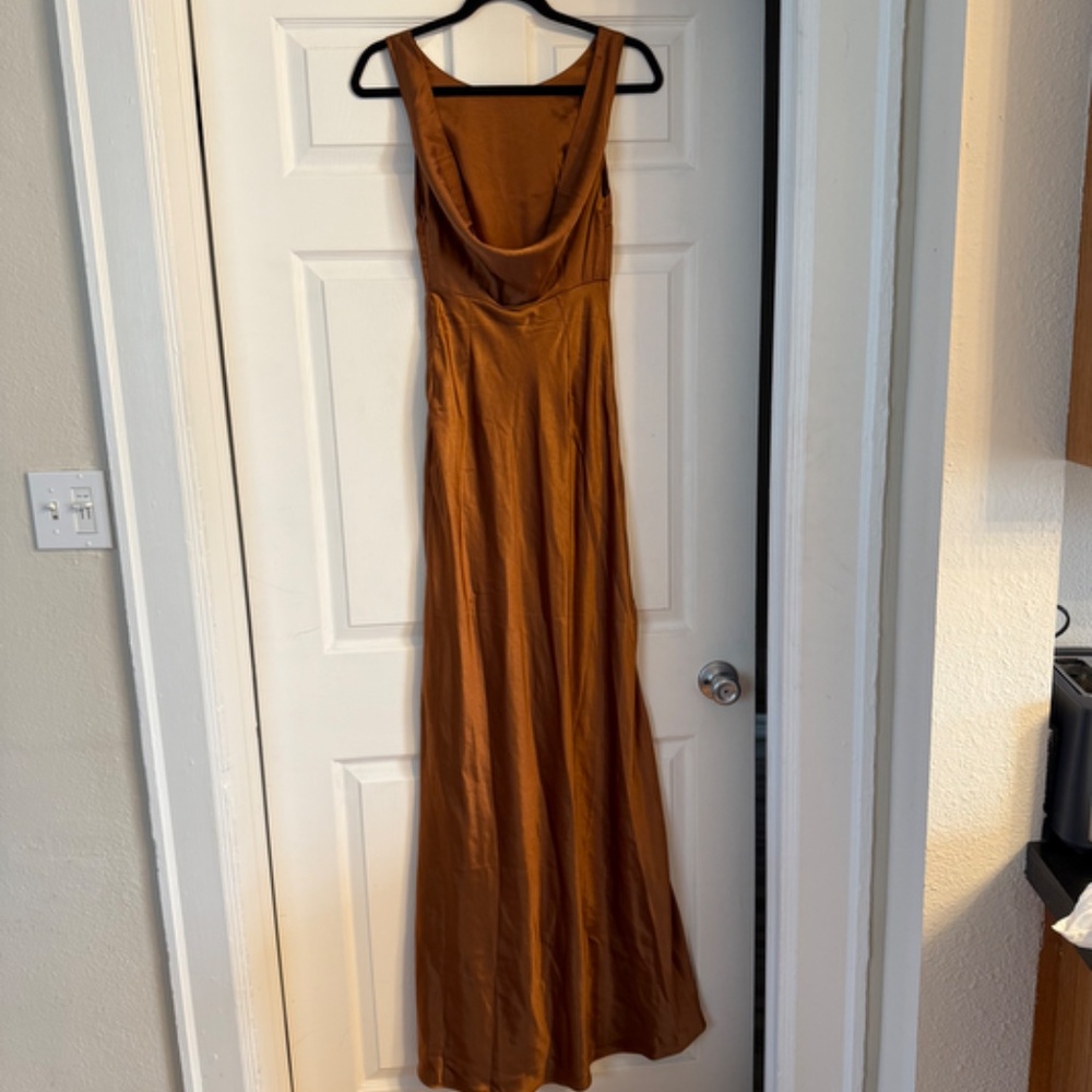 NEW! Six Stories Satin Formal Dress - Picture 4 of 6